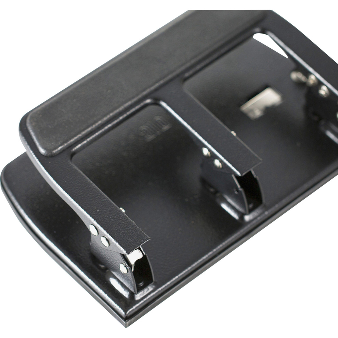 Officemate Heavy-Duty 3-Hole Punch with Padded Handle